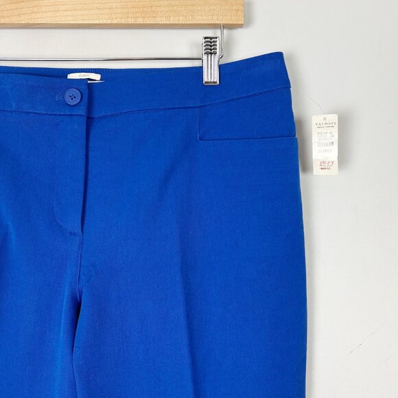 Talbots Vibrant Blue Ankle Pants - Picture 2 of 4